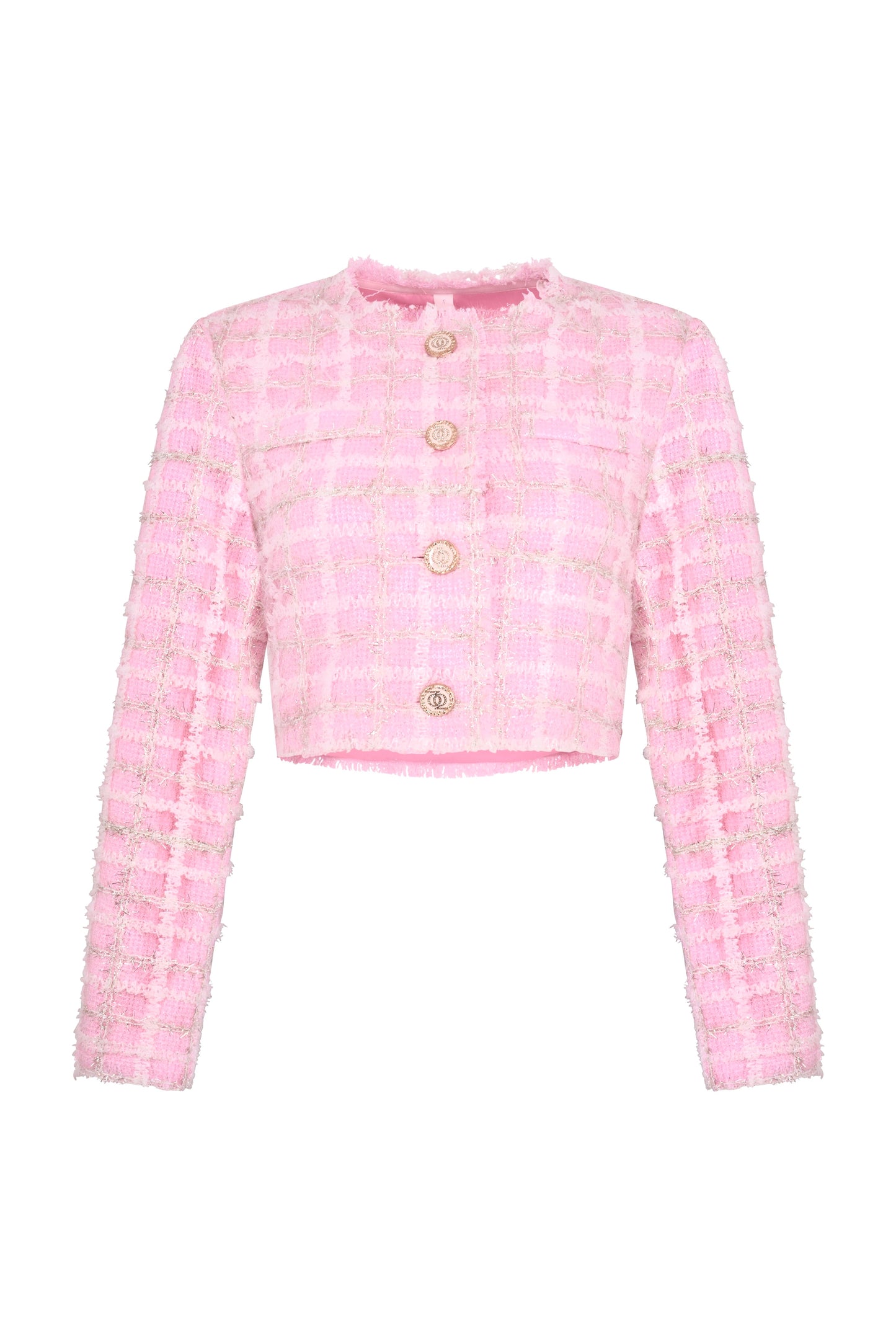 High Priority Tweed Jacket Pink