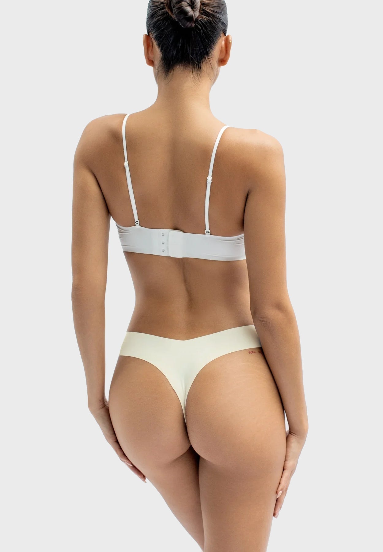 Second Skin Brazilian Panty Off White