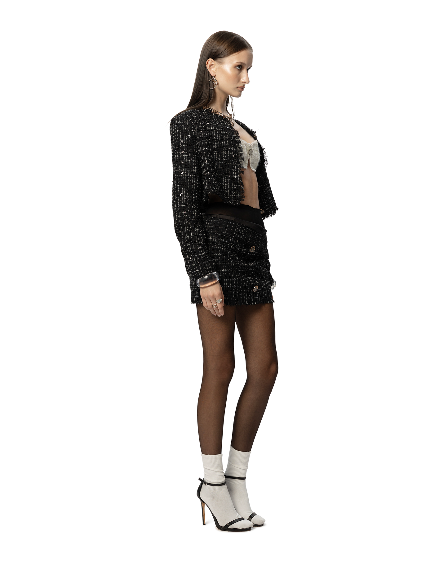 ASAP Tweed Skirt
