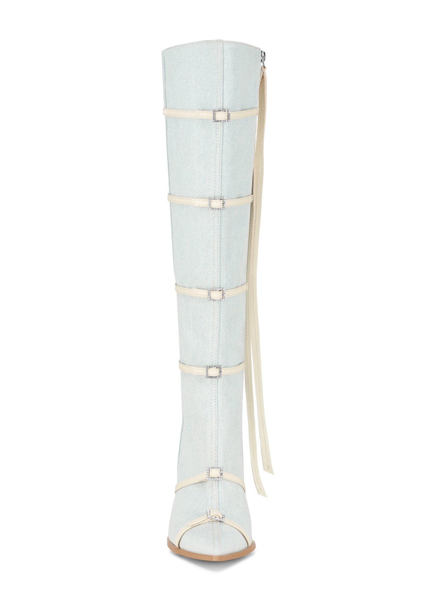 Daring Denim Boots