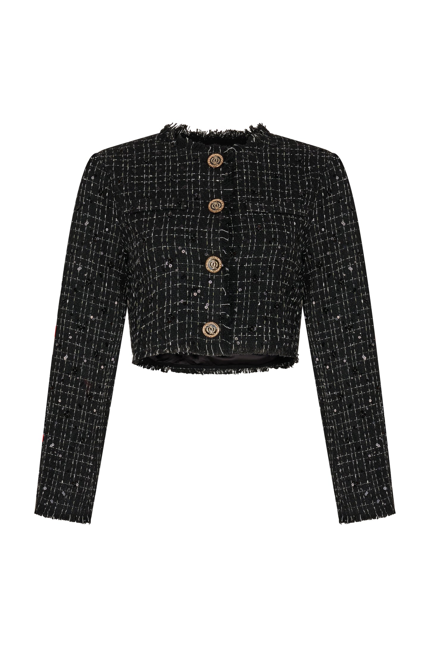 ASAP Tweed Jacket Black