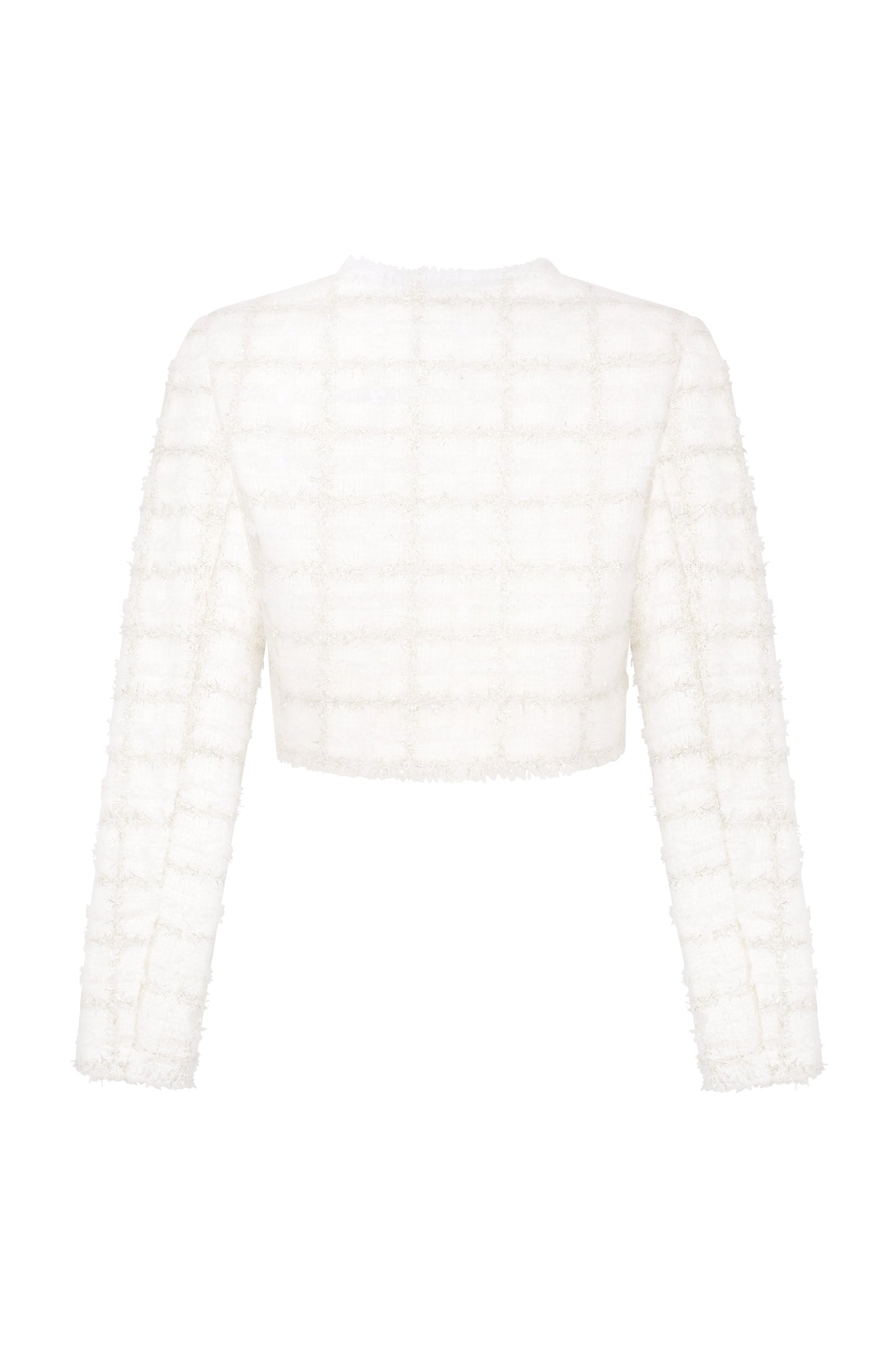 Executive Tweed Jacket White