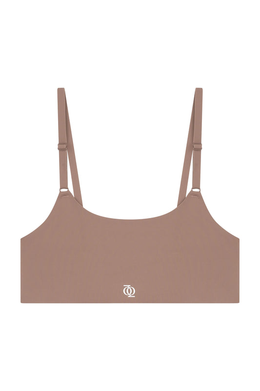 Second Skin Bralette Tank Top Mushroom