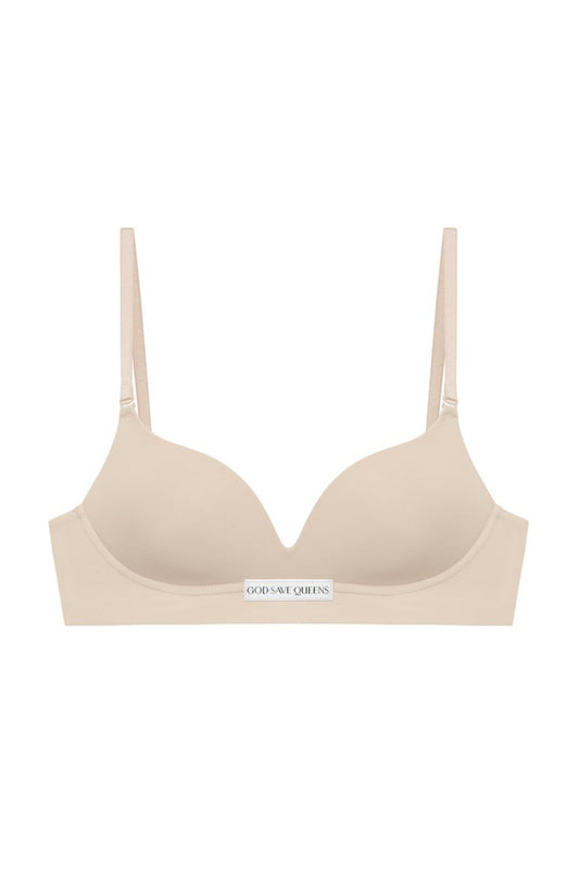 Second Skin Wire-Free Bra Light Nude