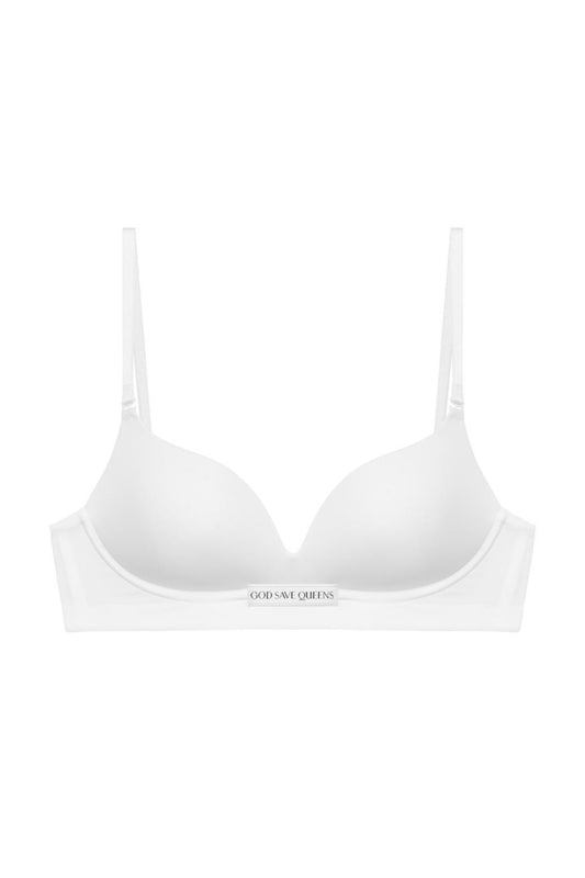 Second Skin Wire-Free Bra White