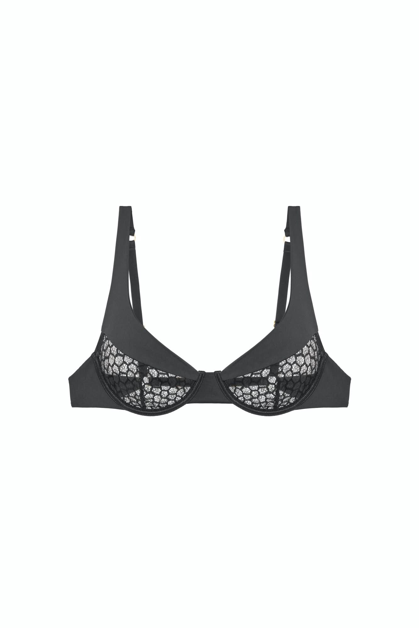 Pandora Plunge Bra Black