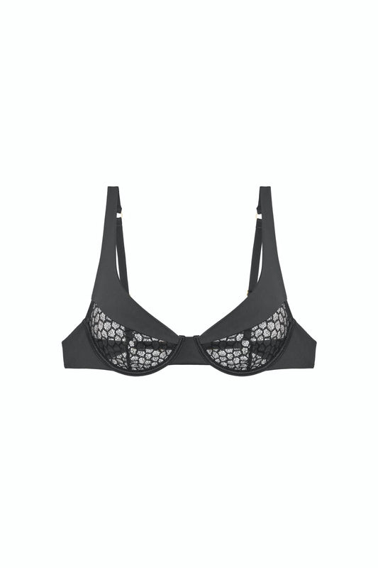 Pandora Plunge Bra Black