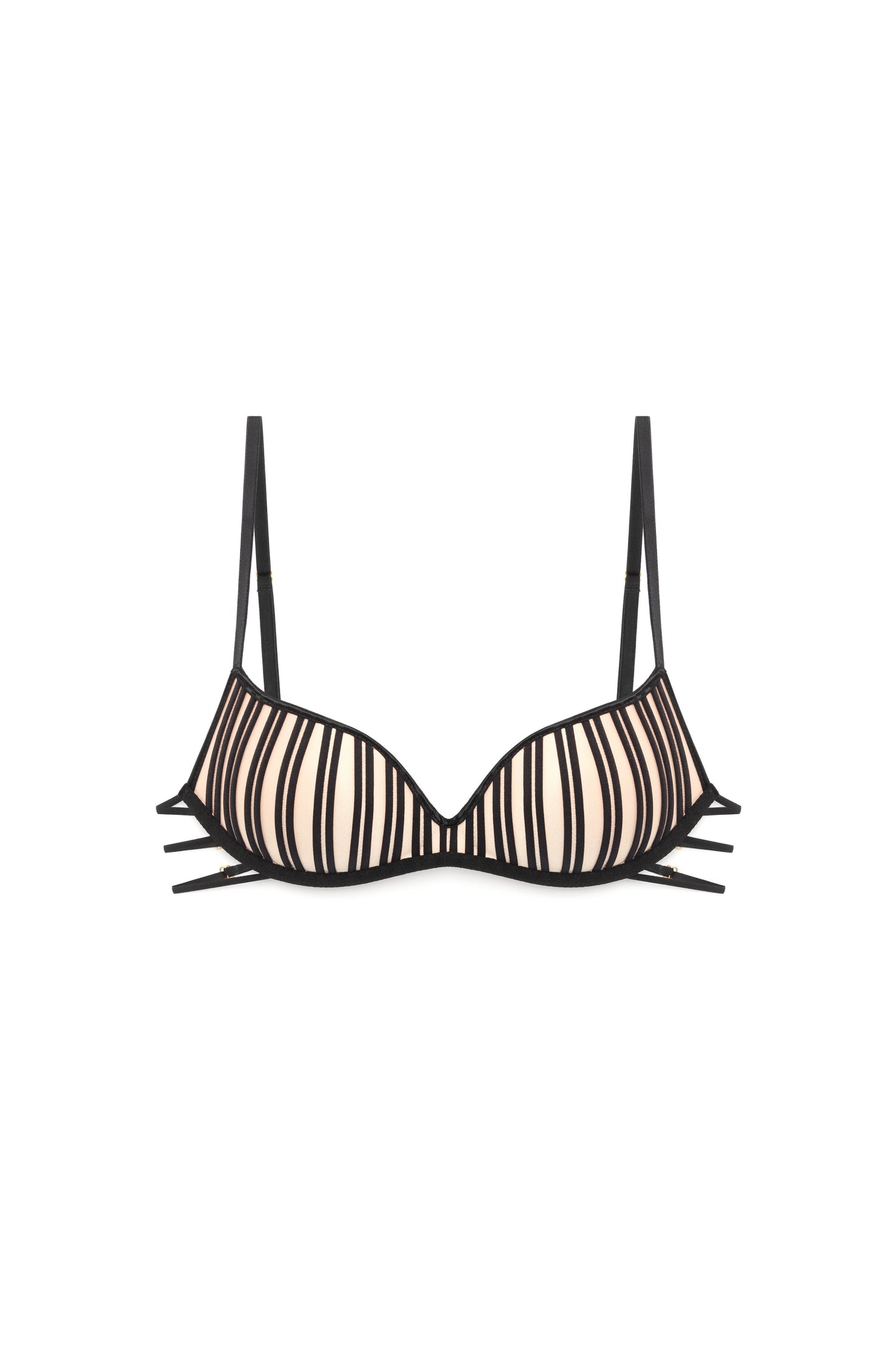 Giselle Pretty Wild Push Up Bra Black